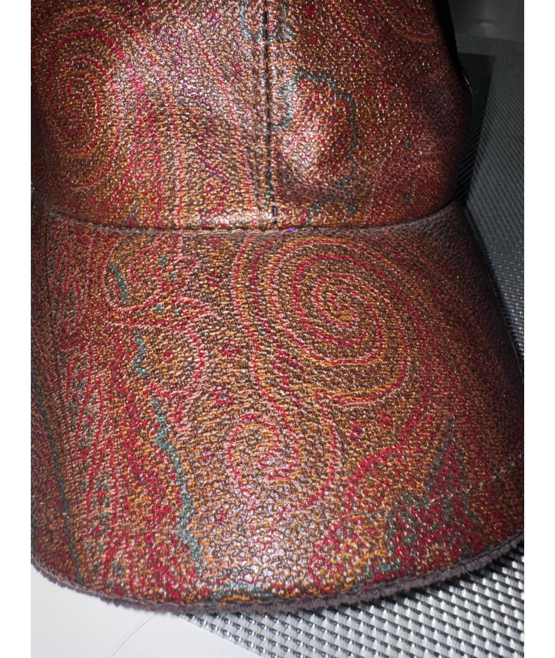 ETRO Коричневая кепка/бейсболка, фото 3
