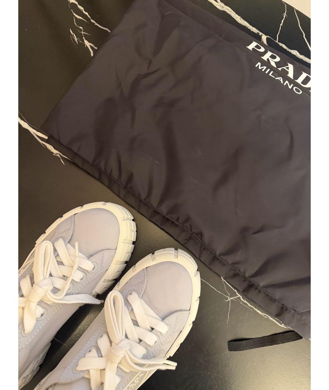 PRADA Фиолетовые кеды, фото 4