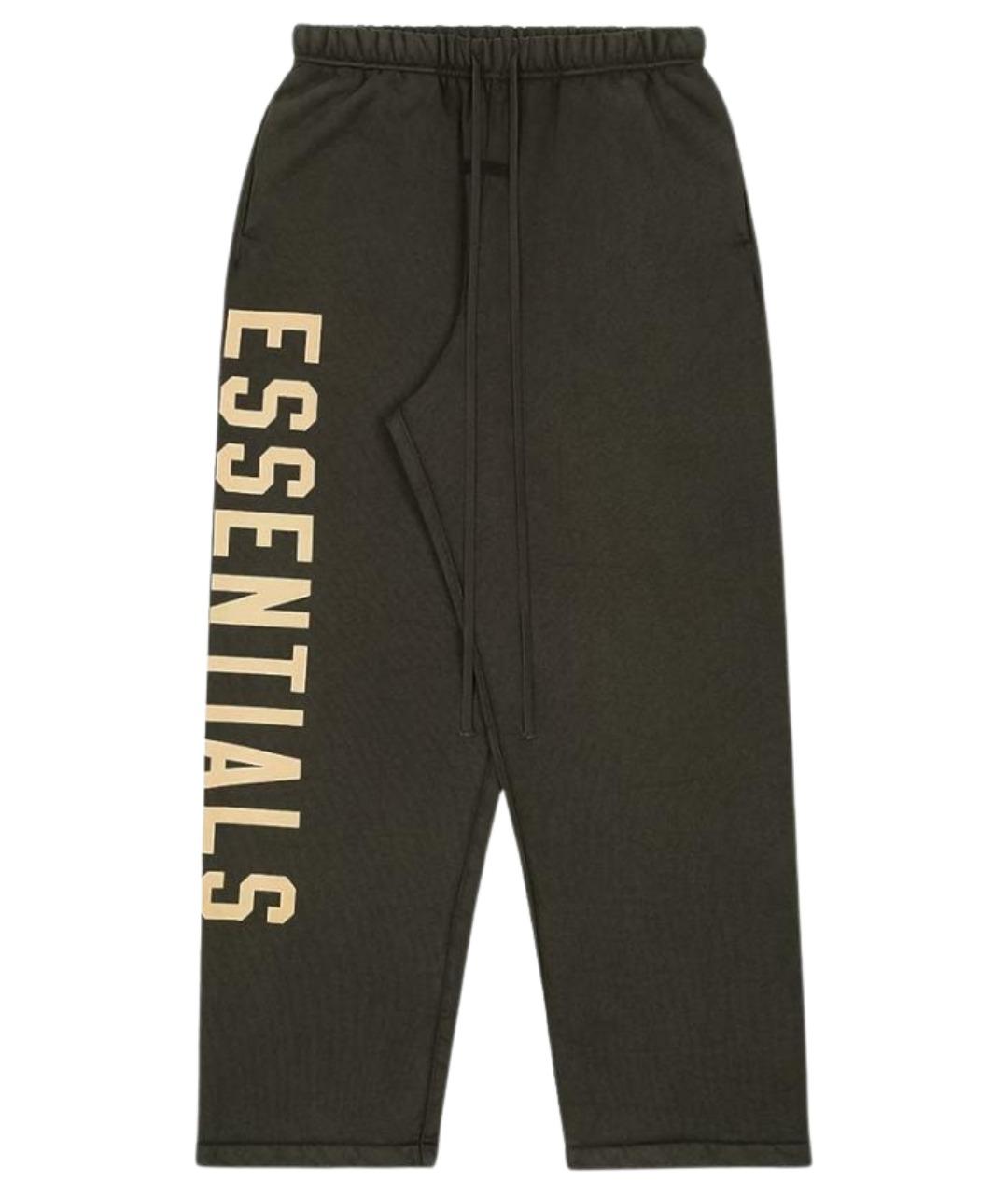 FEAR OF GOD ESSENTIALS Коричневые повседневные брюки, фото 1