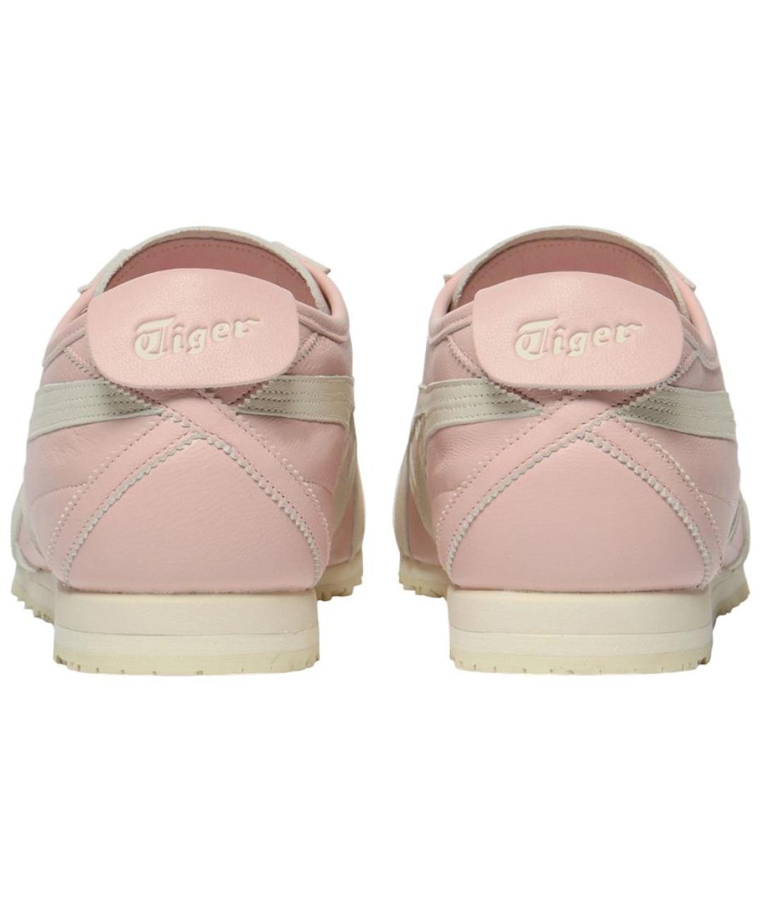 ONITSUKA TIGER Розовые кожаные кроссовки, фото 5