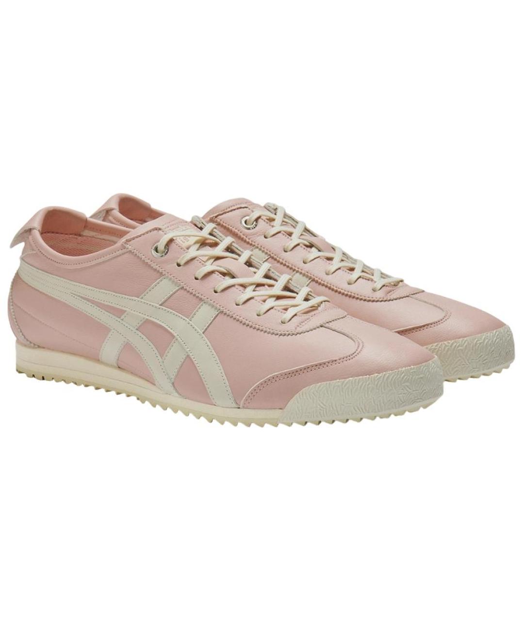 ONITSUKA TIGER Розовые кожаные кроссовки, фото 3