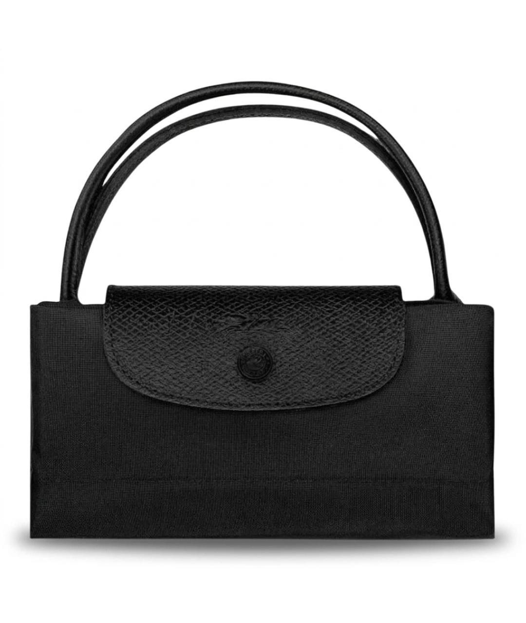 LONGCHAMP Черная тканевая сумка через плечо, фото 5