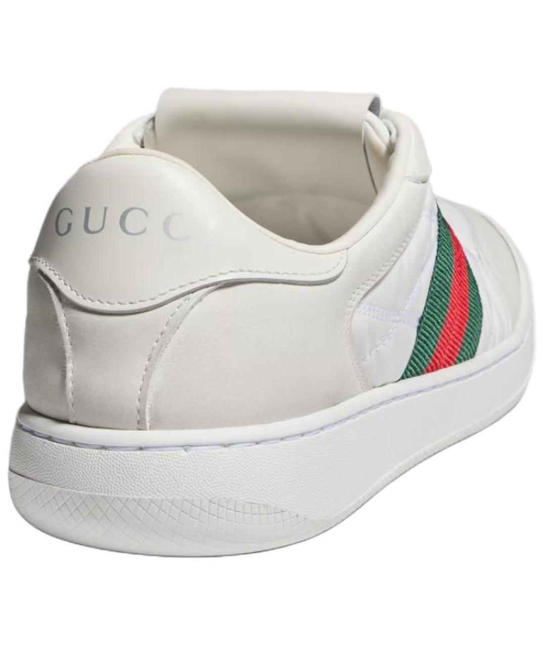GUCCI Белые кроссовки, фото 5