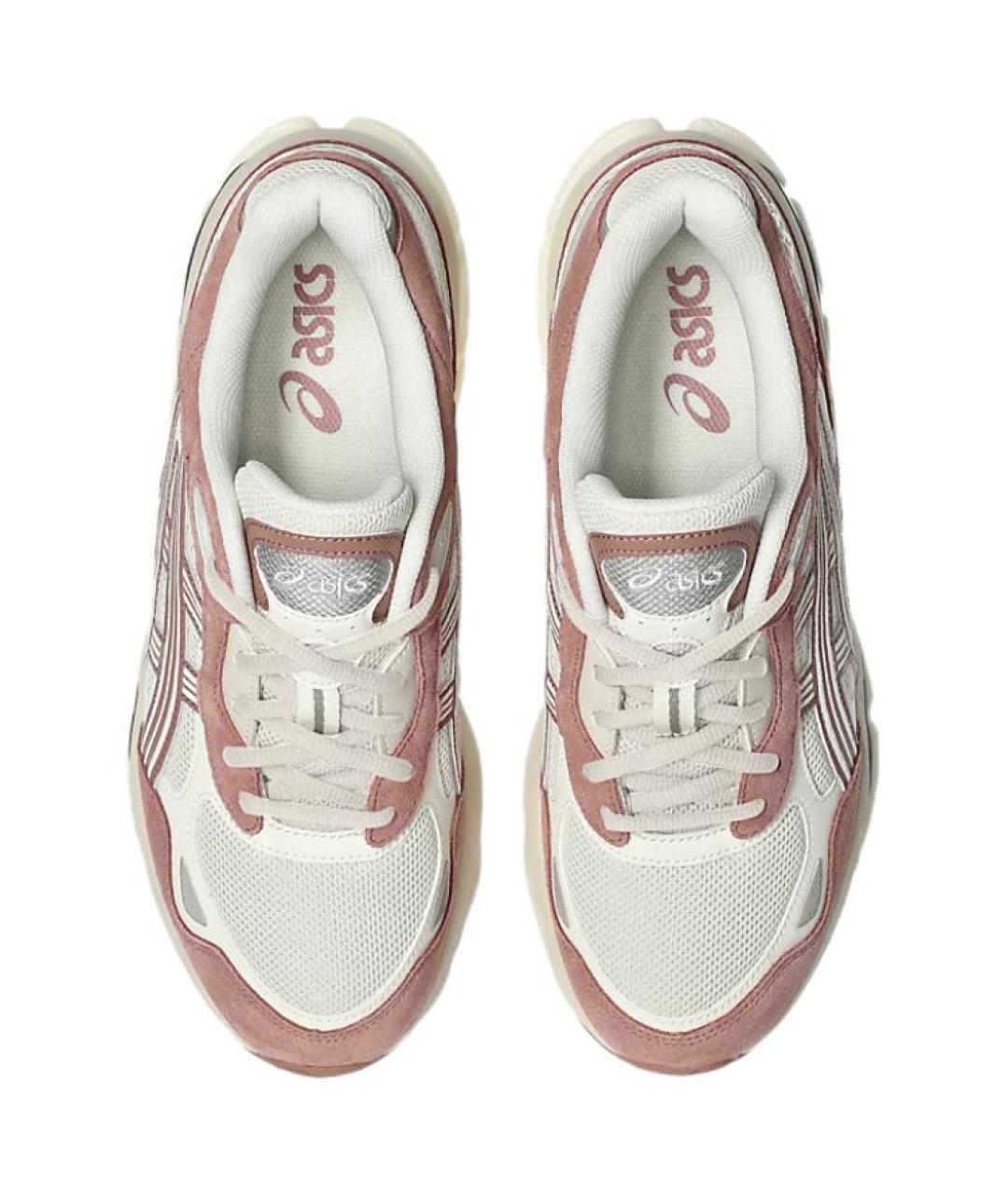 ASICS Бежевые замшевые кроссовки, фото 3
