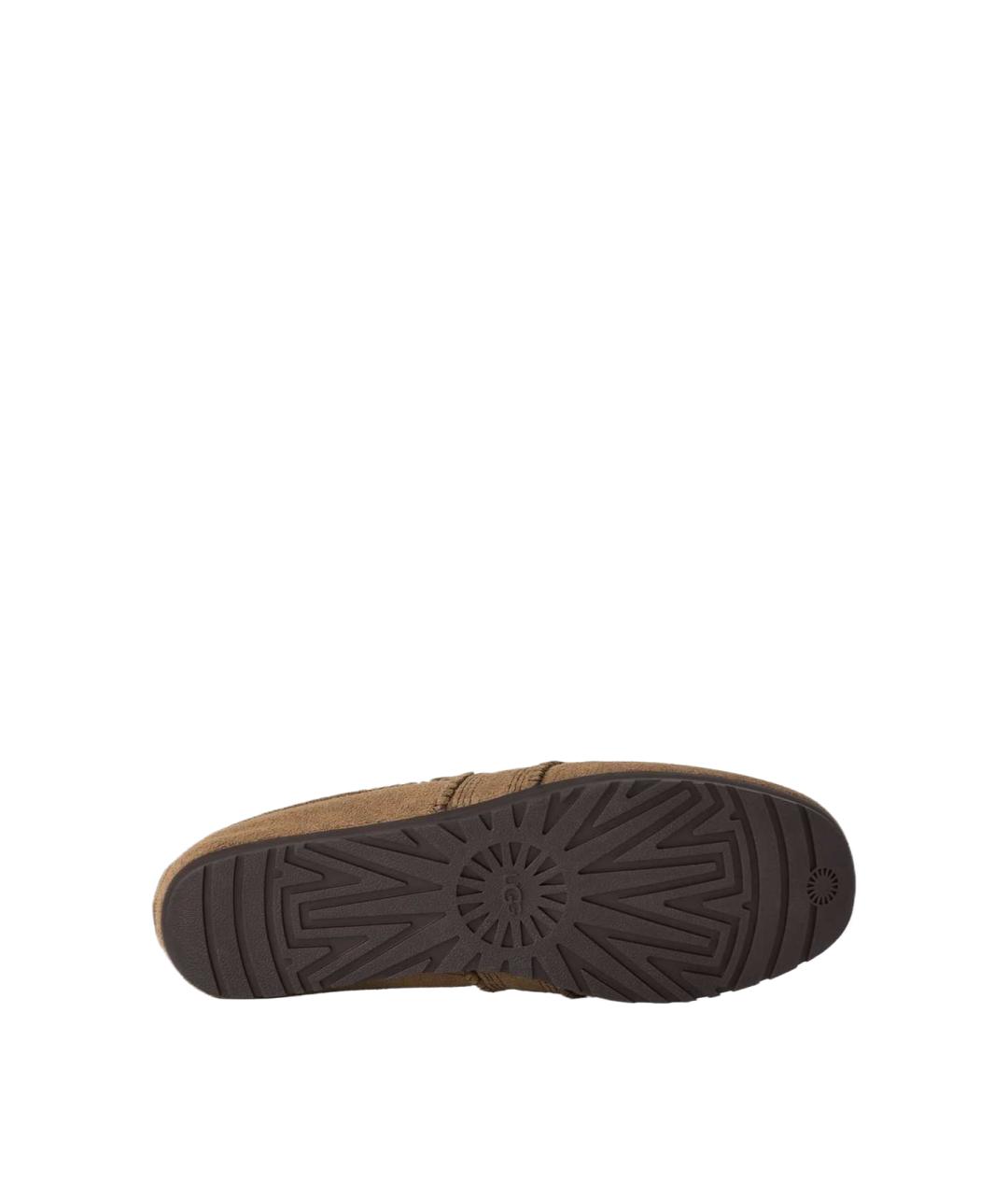 UGG Коричневые кожаные туфли, фото 4