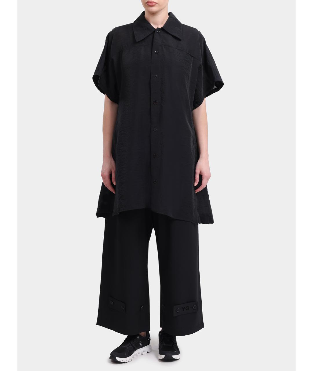 Y-3 Черная рубашка, фото 2