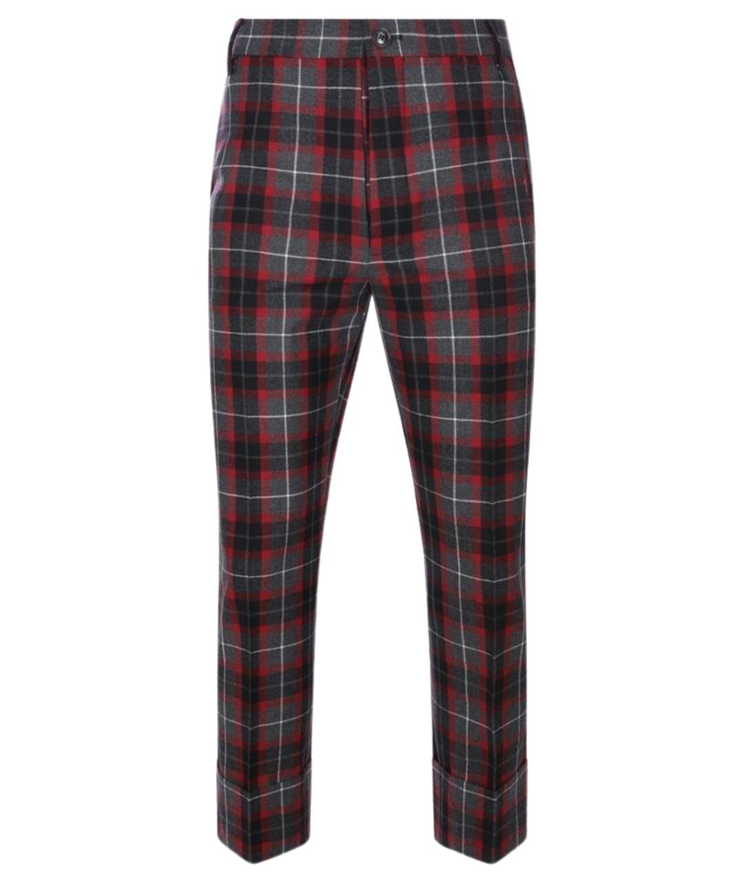VIVIENNE WESTWOOD Мульти шерстяные повседневные брюки, фото 1