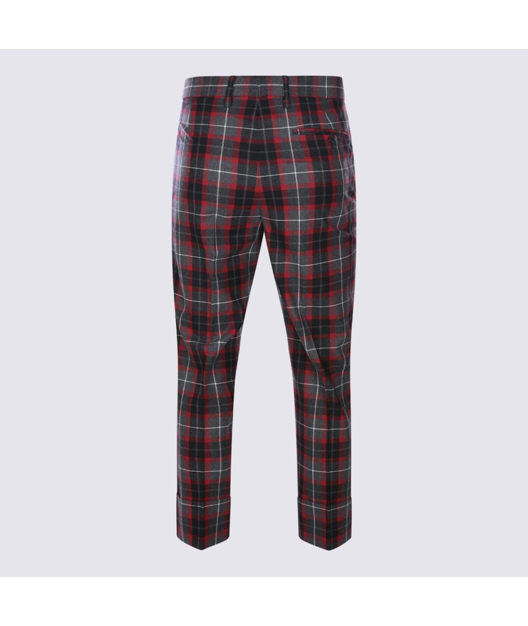 VIVIENNE WESTWOOD Мульти шерстяные повседневные брюки, фото 2