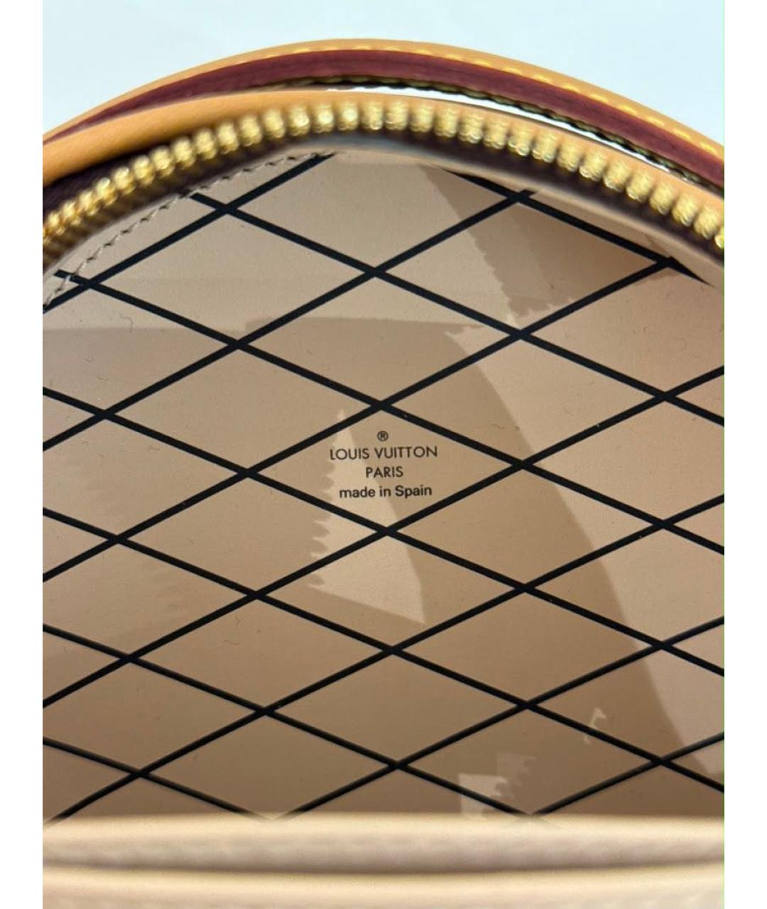 LOUIS VUITTON Коричневая канва сумка через плечо, фото 8