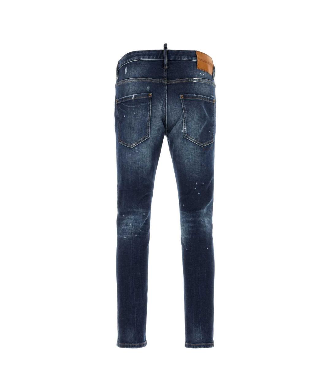 DSQUARED2 Синие прямые джинсы, фото 2