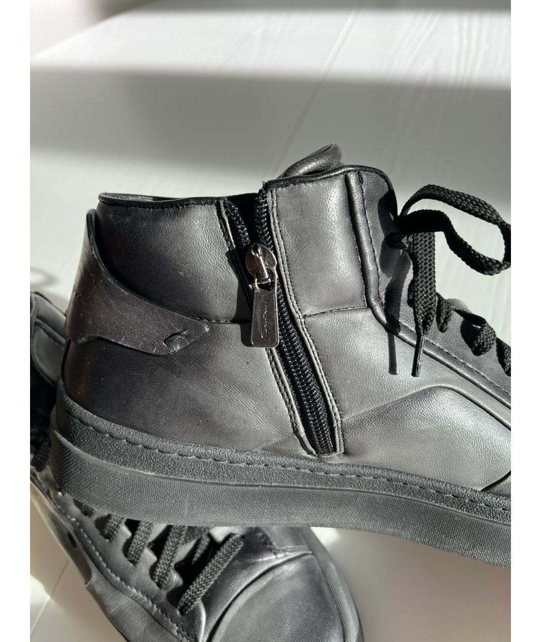SANTONI Низкие кроссовки / кеды, фото 3
