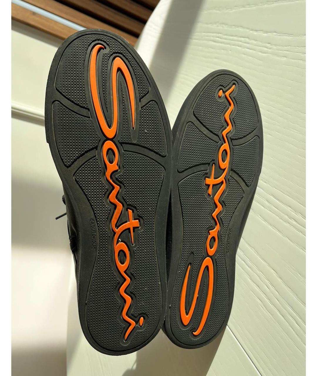 SANTONI Низкие кроссовки / кеды, фото 8