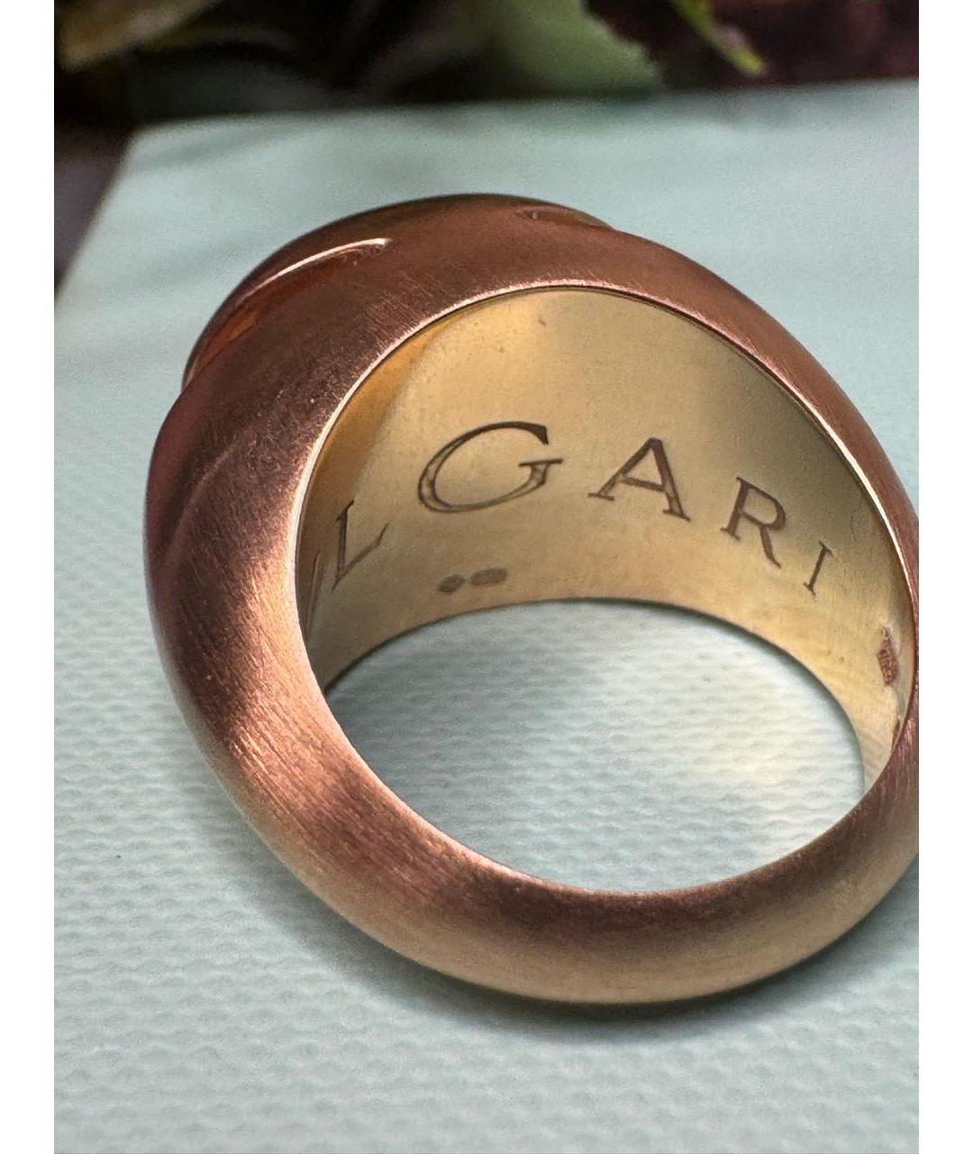 BVLGARI Золотое кольцо из желтого золота, фото 5