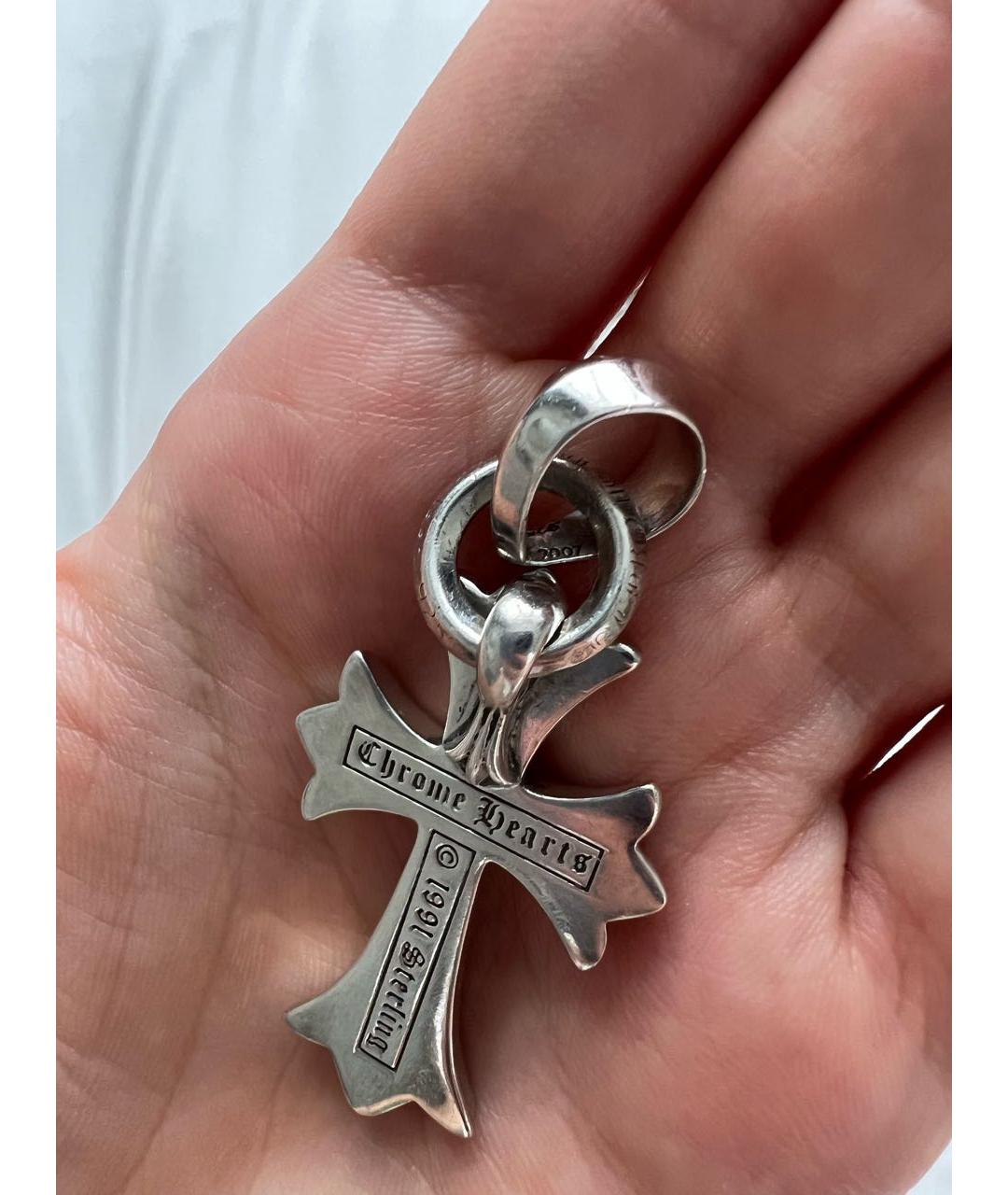 CHROME HEARTS Серебряная серебряная подвеска, фото 6