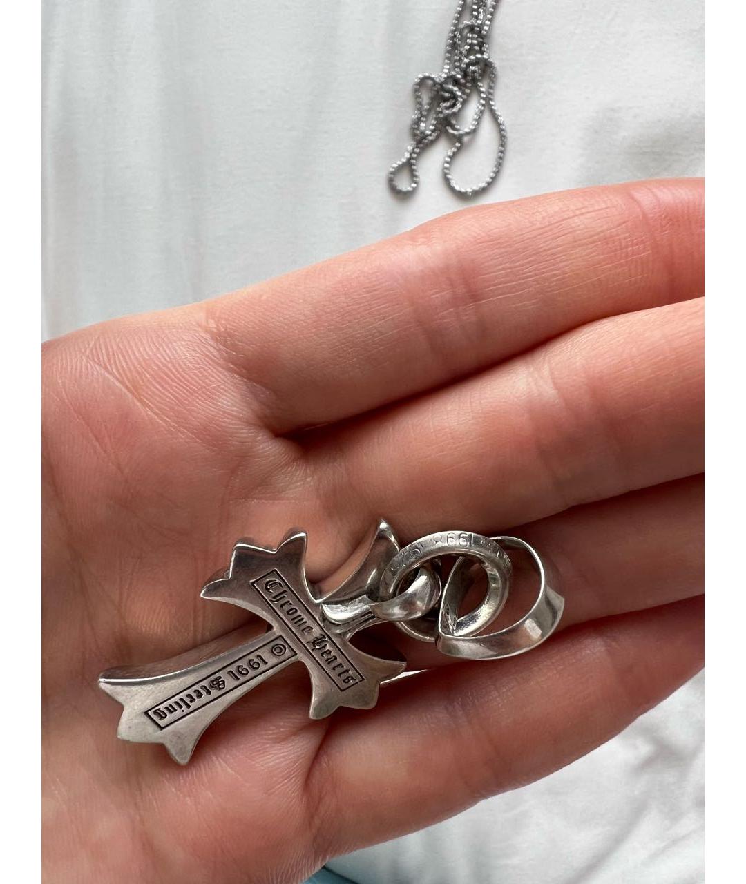 CHROME HEARTS Серебряная серебряная подвеска, фото 7