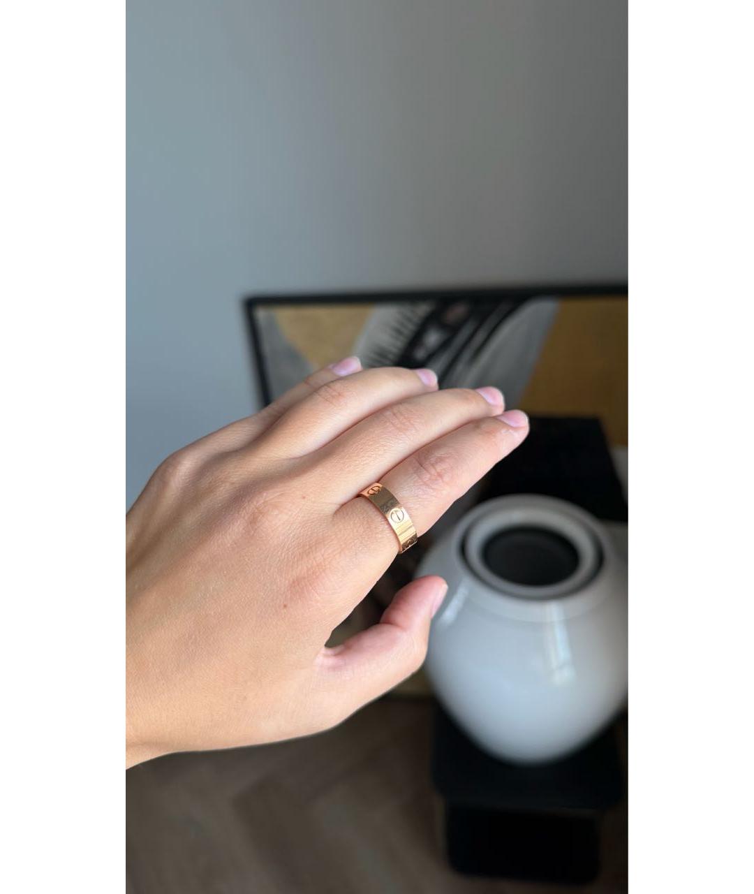 CARTIER Золотое кольцо из розового золота, фото 3