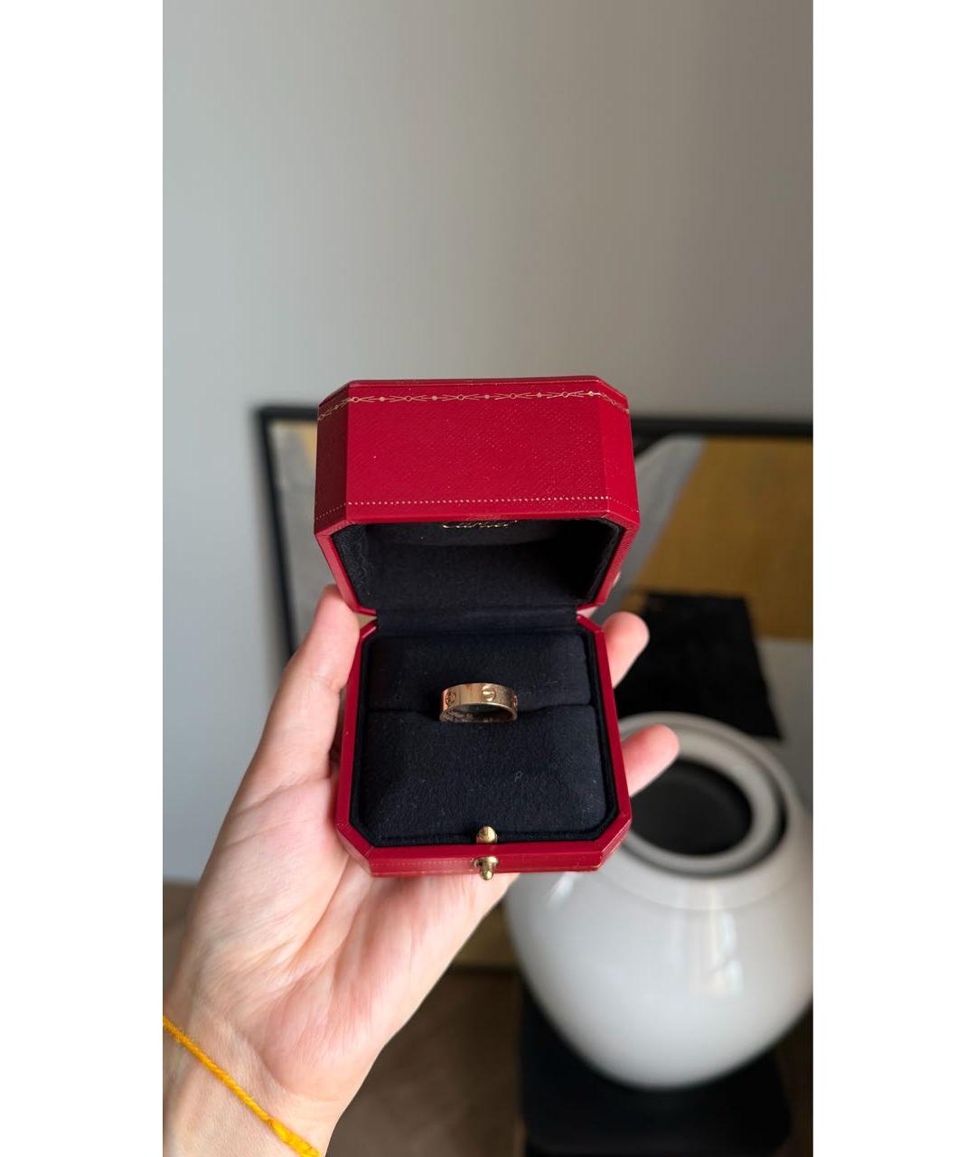 CARTIER Золотое кольцо из розового золота, фото 2