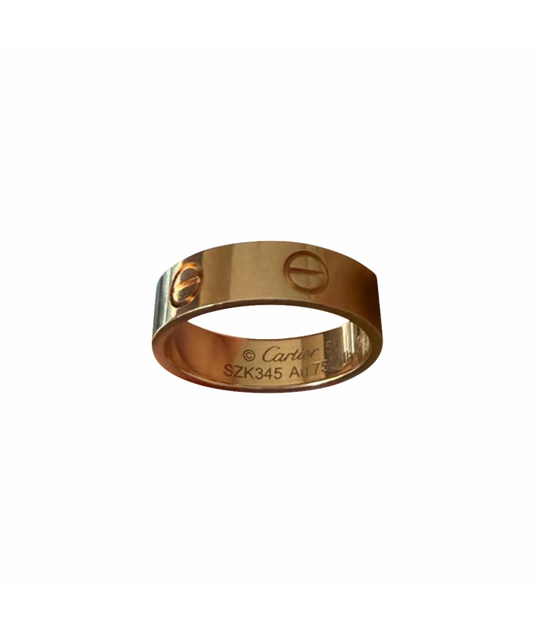 CARTIER Золотое кольцо из розового золота, фото 1
