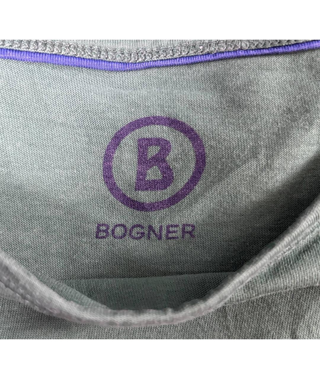 BOGNER Салатовая хлопковая футболка, фото 4