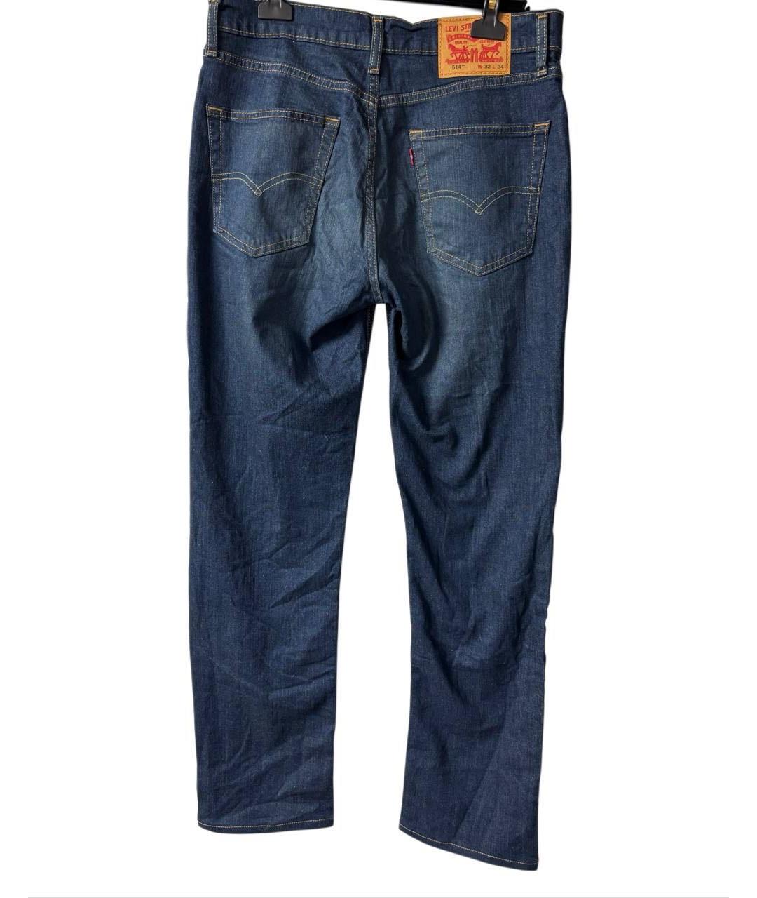 LEVI'S Синие хлопковые джинсы скинни, фото 2