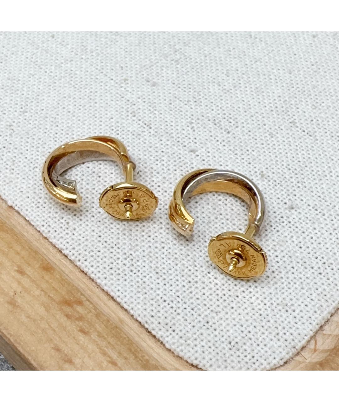 CARTIER Золотые серьги из желтого золота, фото 4