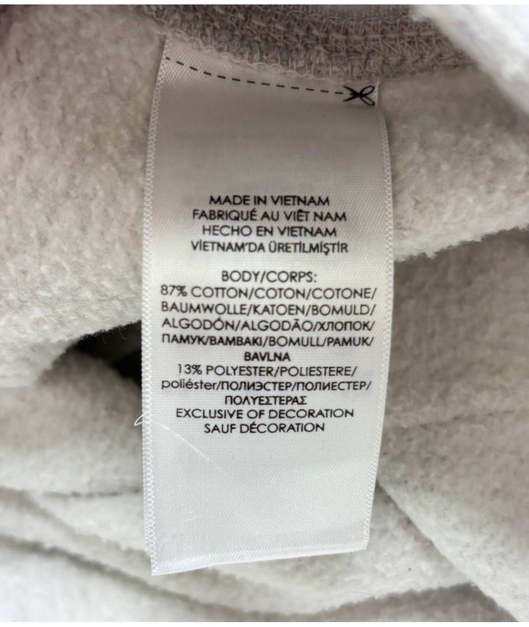 POLO RALPH LAUREN Серые полиэстеровые повседневные брюки, фото 4