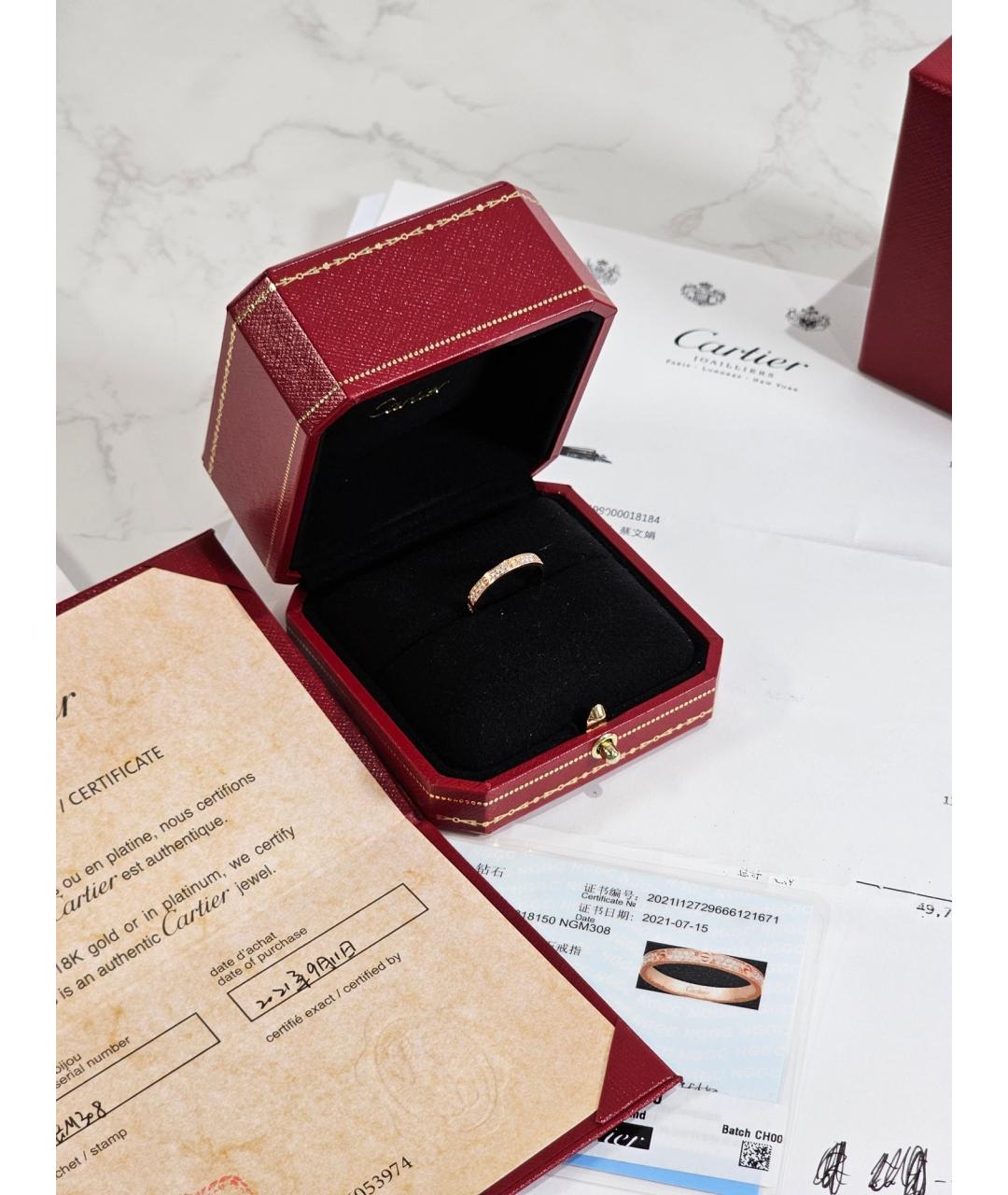CARTIER Золотое кольцо из розового золота, фото 2