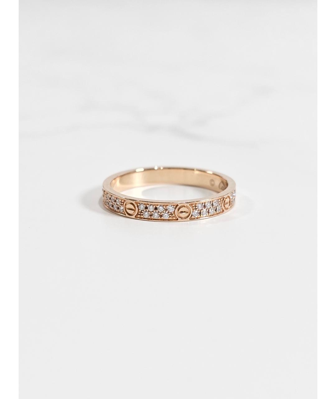 CARTIER Золотое кольцо из розового золота, фото 3
