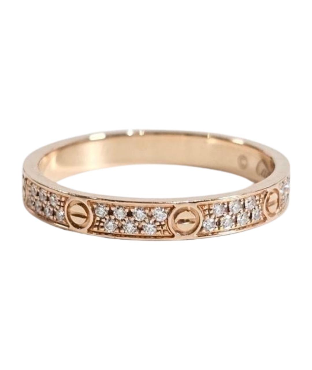 CARTIER Золотое кольцо из розового золота, фото 1