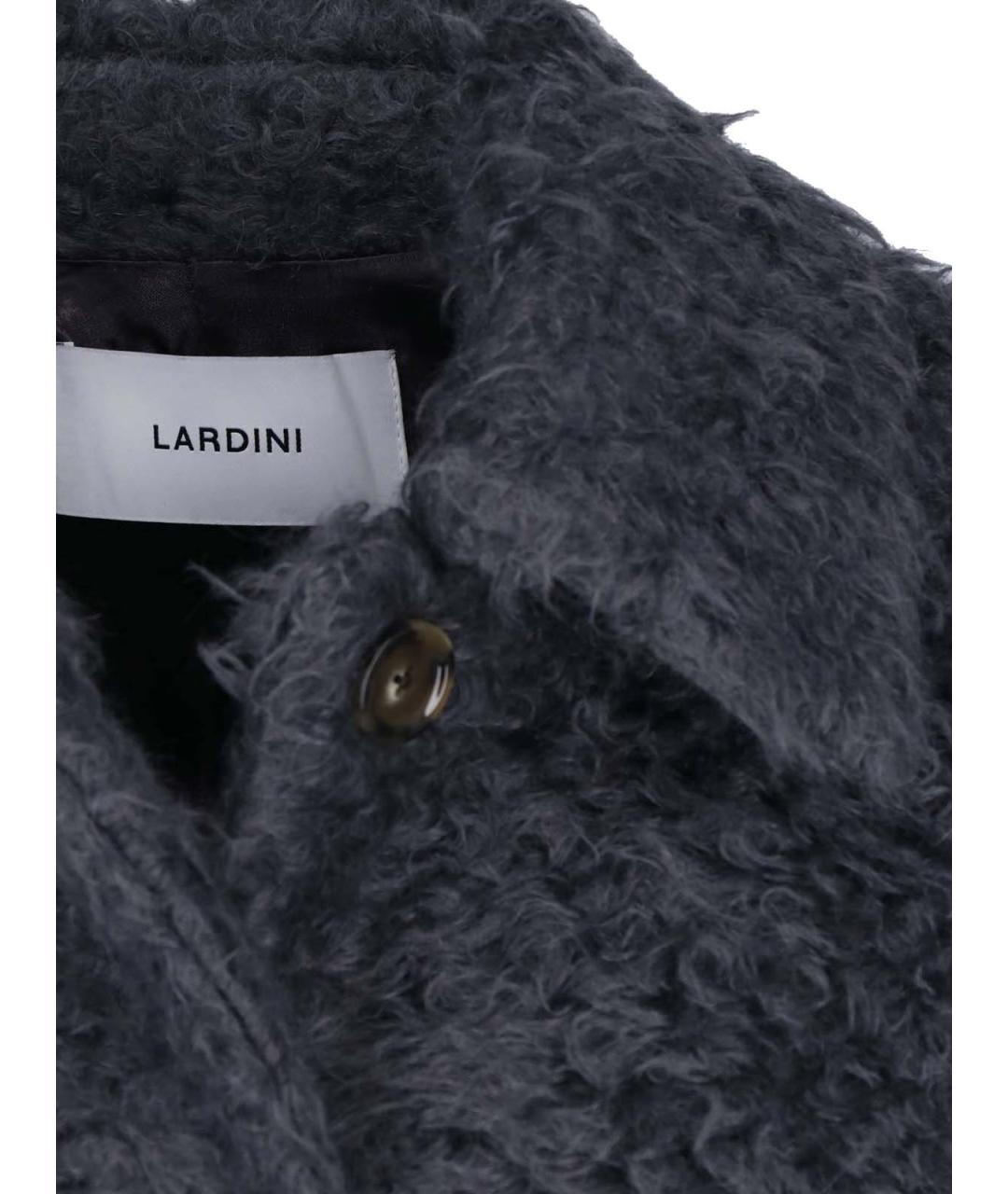 LARDINI Серая шерстяная куртка, фото 5