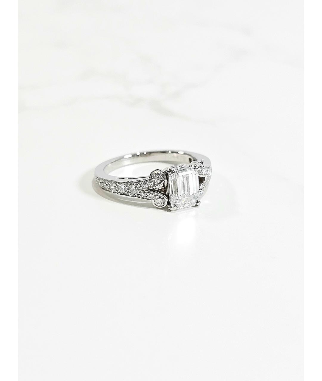 CARTIER Серебряное платиновое кольцо, фото 3