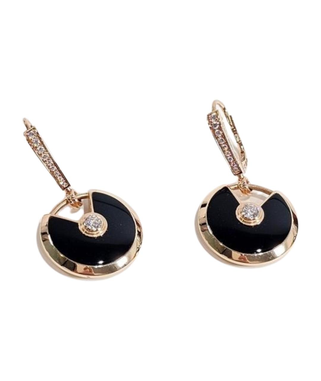 CARTIER Золотые серьги из розового золота, фото 1