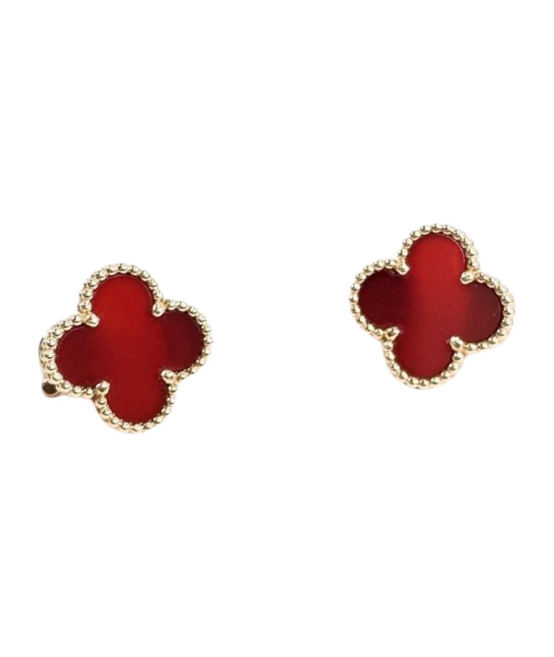VAN CLEEF & ARPELS Золотые серьги из желтого золота, фото 1