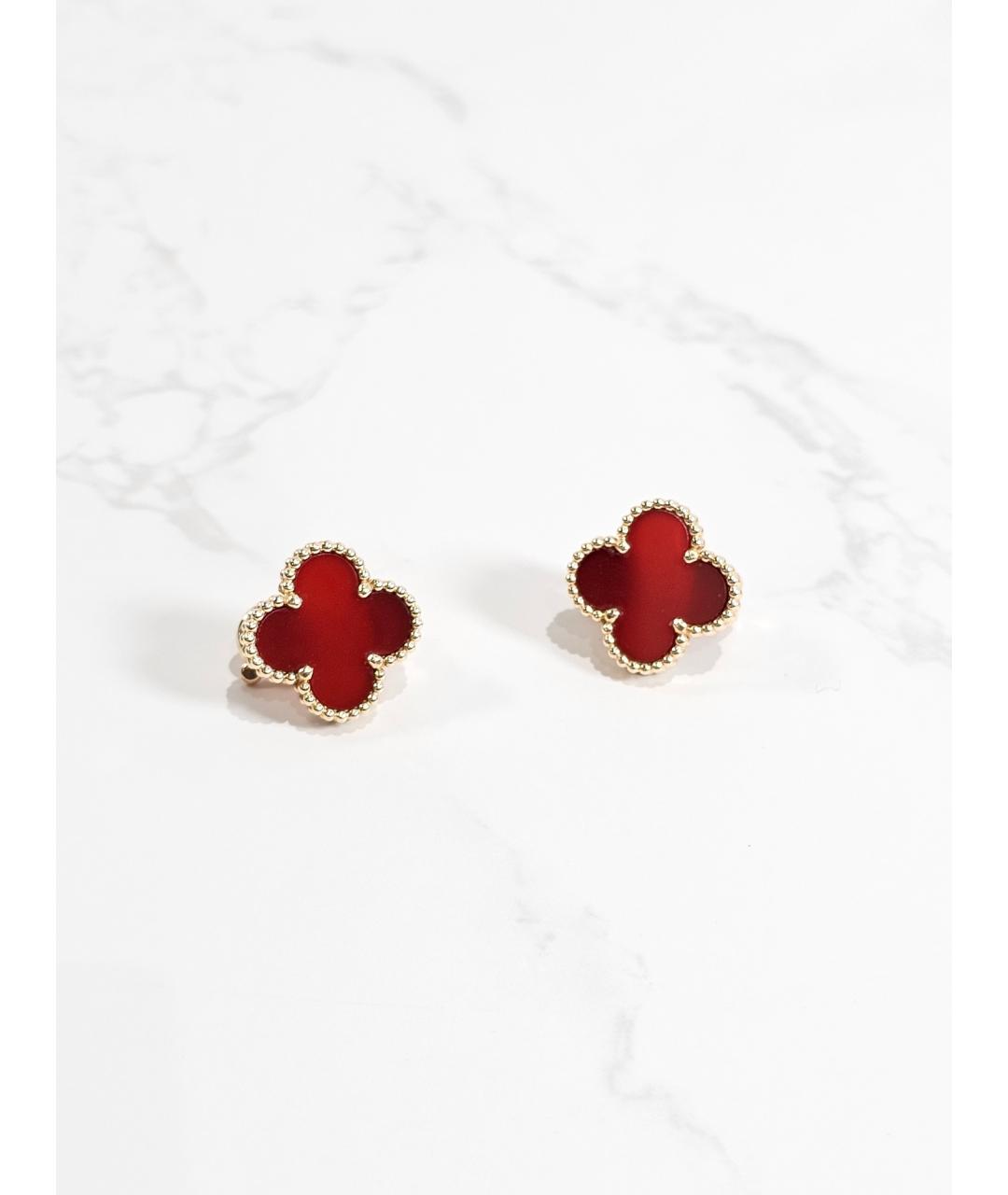 VAN CLEEF & ARPELS Золотые серьги из желтого золота, фото 5