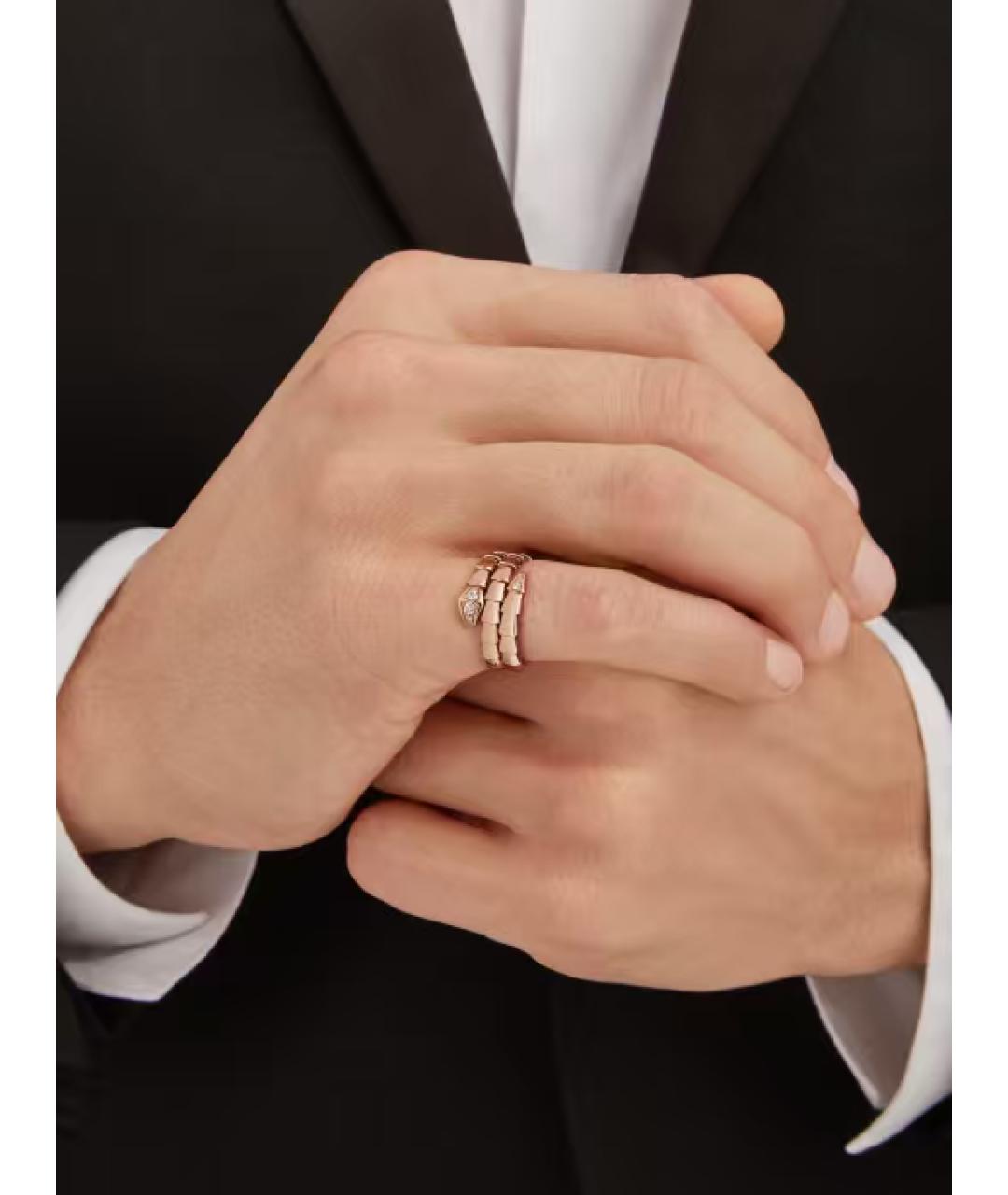 BVLGARI Золотое кольцо из розового золота, фото 3