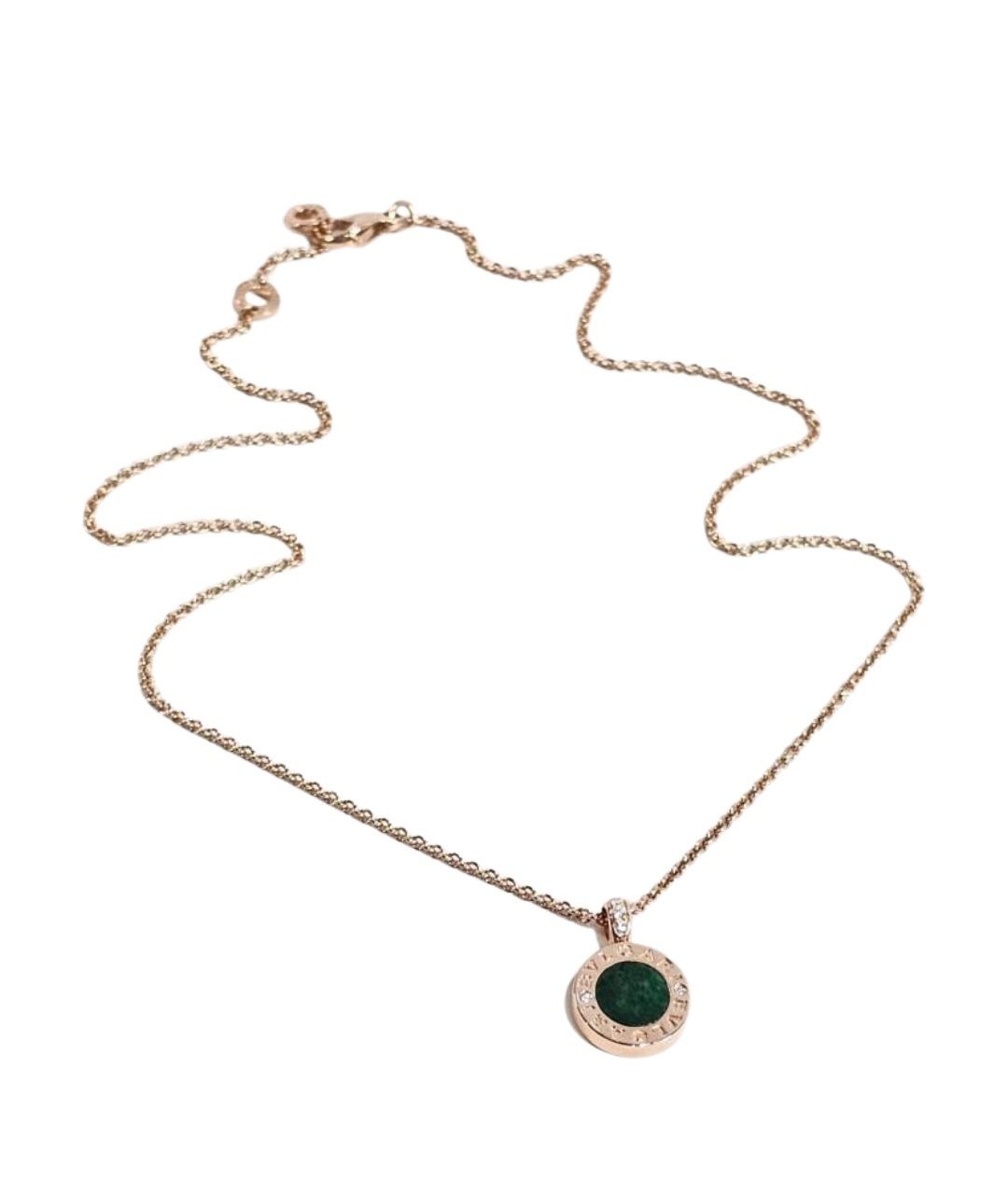 BVLGARI Золотое колье из розового золота, фото 1