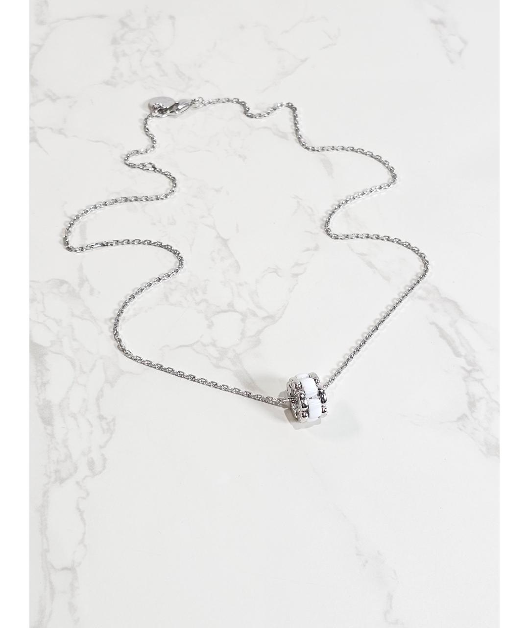 CHANEL Серебряное колье из белого золота, фото 4