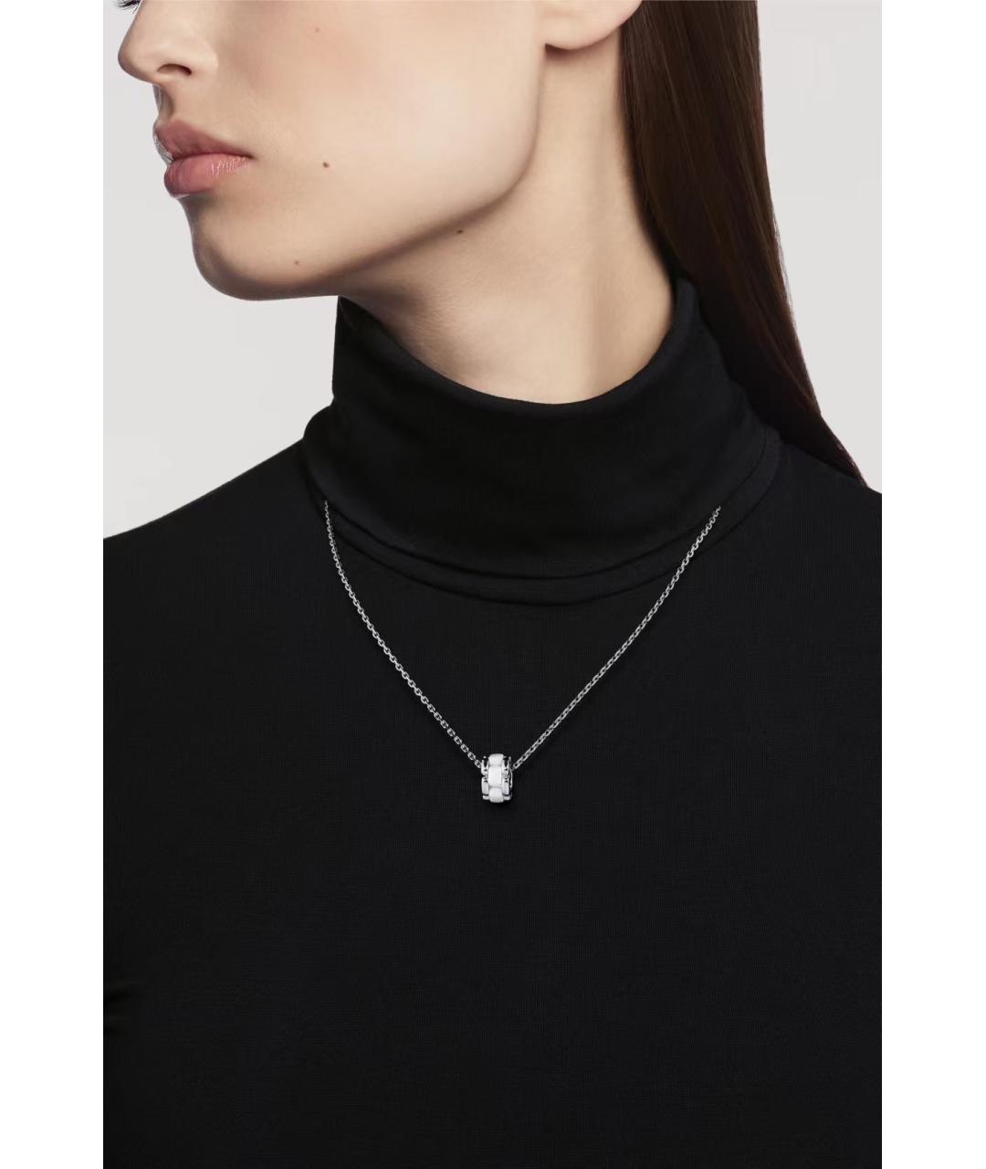 CHANEL Серебряное колье из белого золота, фото 3
