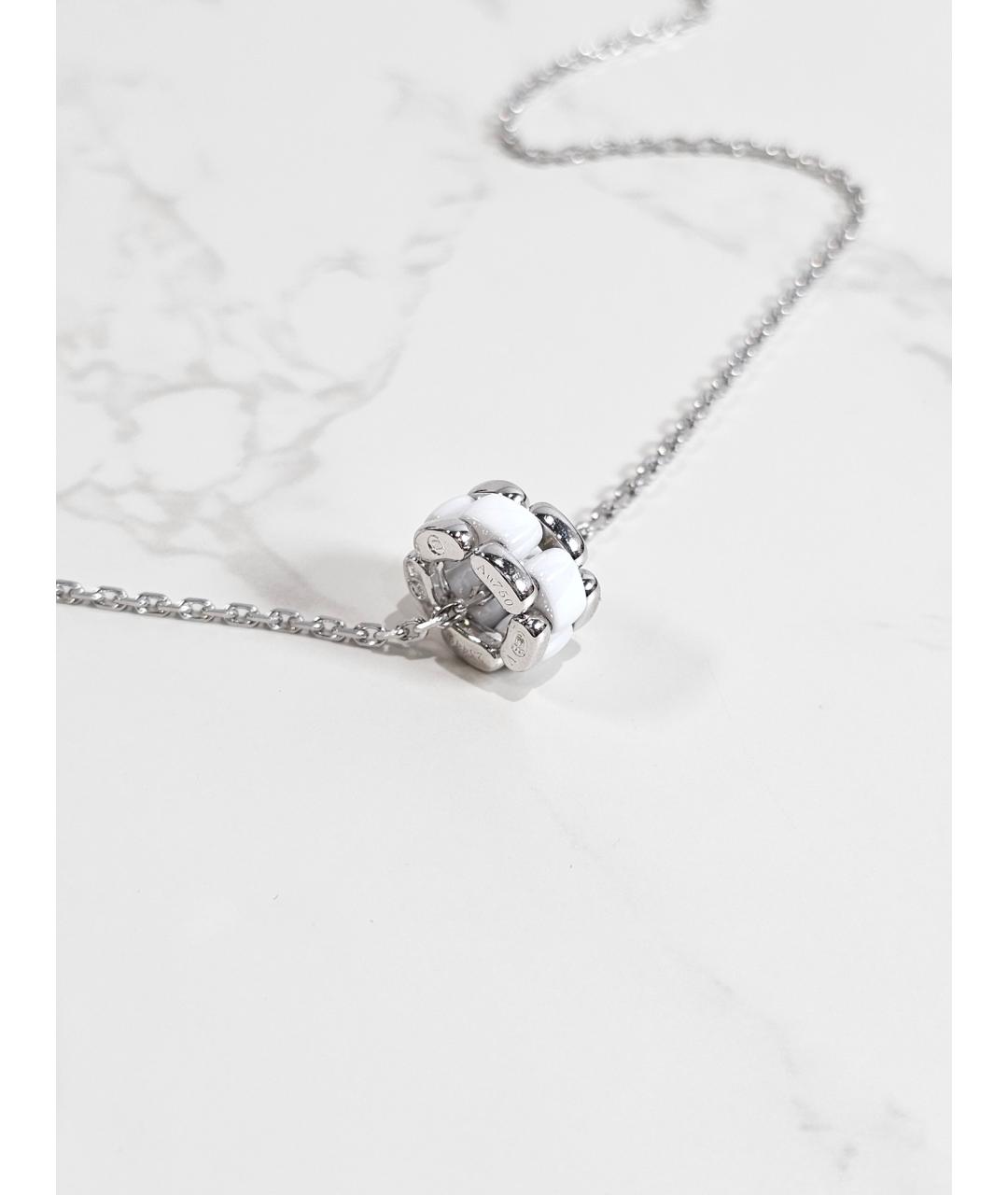 CHANEL Серебряное колье из белого золота, фото 2