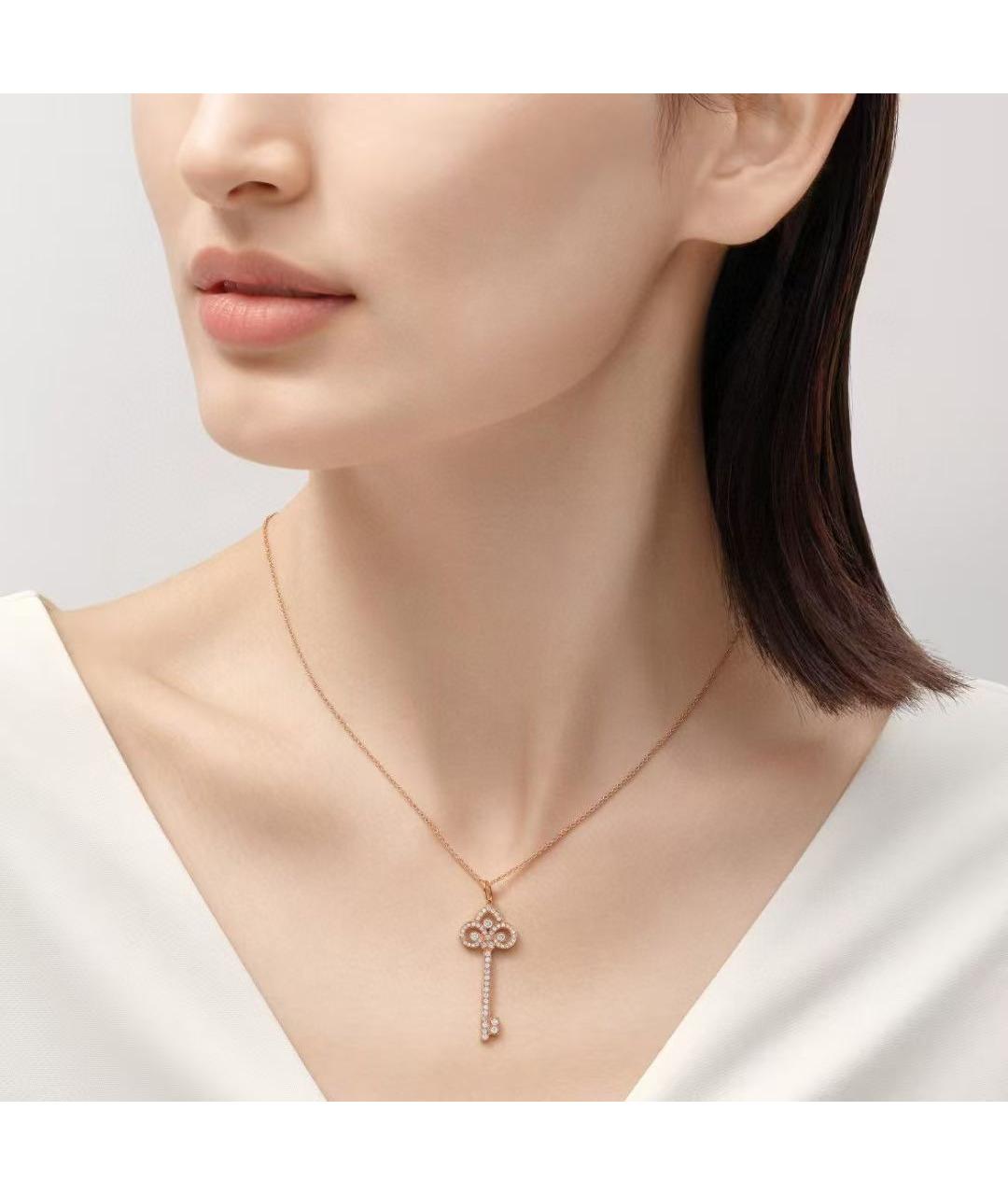 TIFFANY&CO Золотое колье из розового золота, фото 3