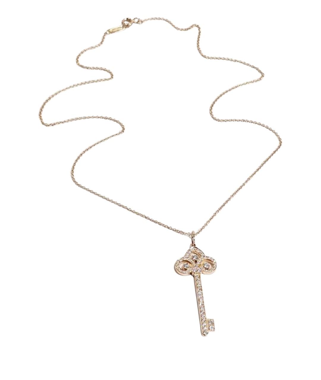 TIFFANY&CO Золотое колье из розового золота, фото 1