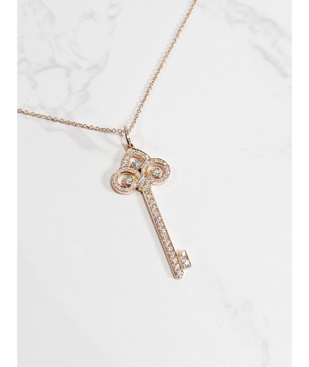 TIFFANY&CO Золотое колье из розового золота, фото 2