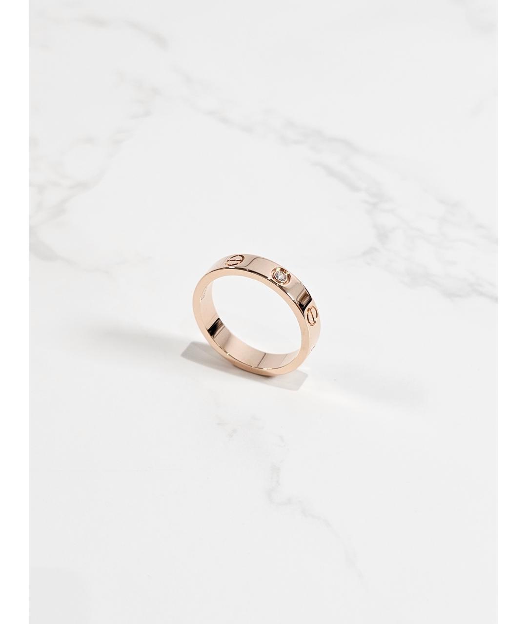 CARTIER Золотое кольцо из розового золота, фото 4