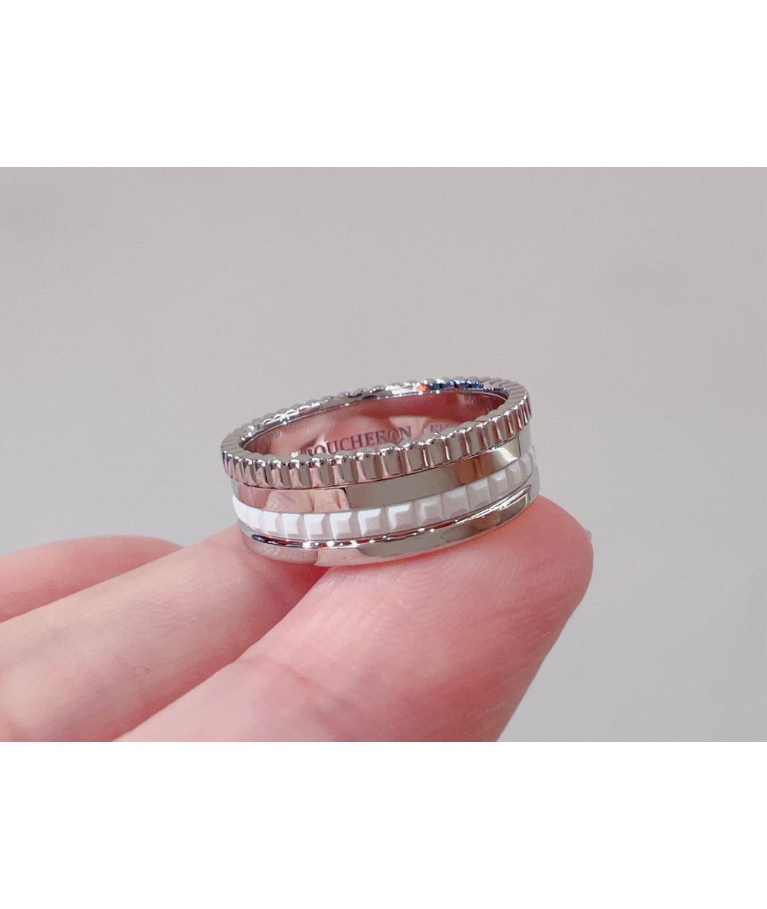 BOUCHERON Серебряное кольцо из белого золота, фото 2
