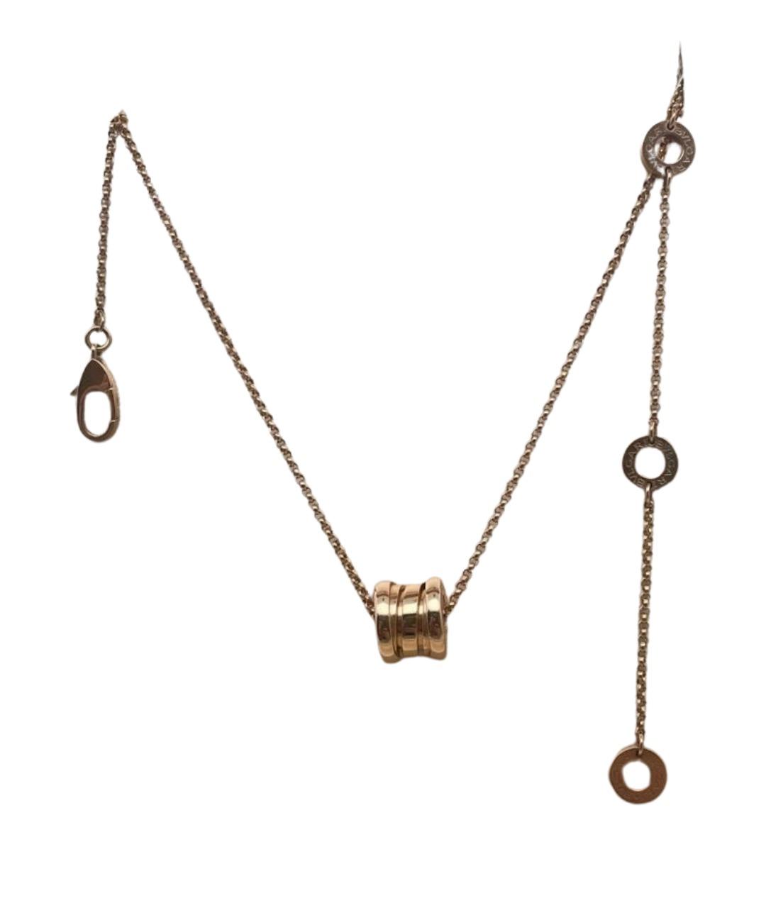 BVLGARI Золотая подвеска из розового золота, фото 1