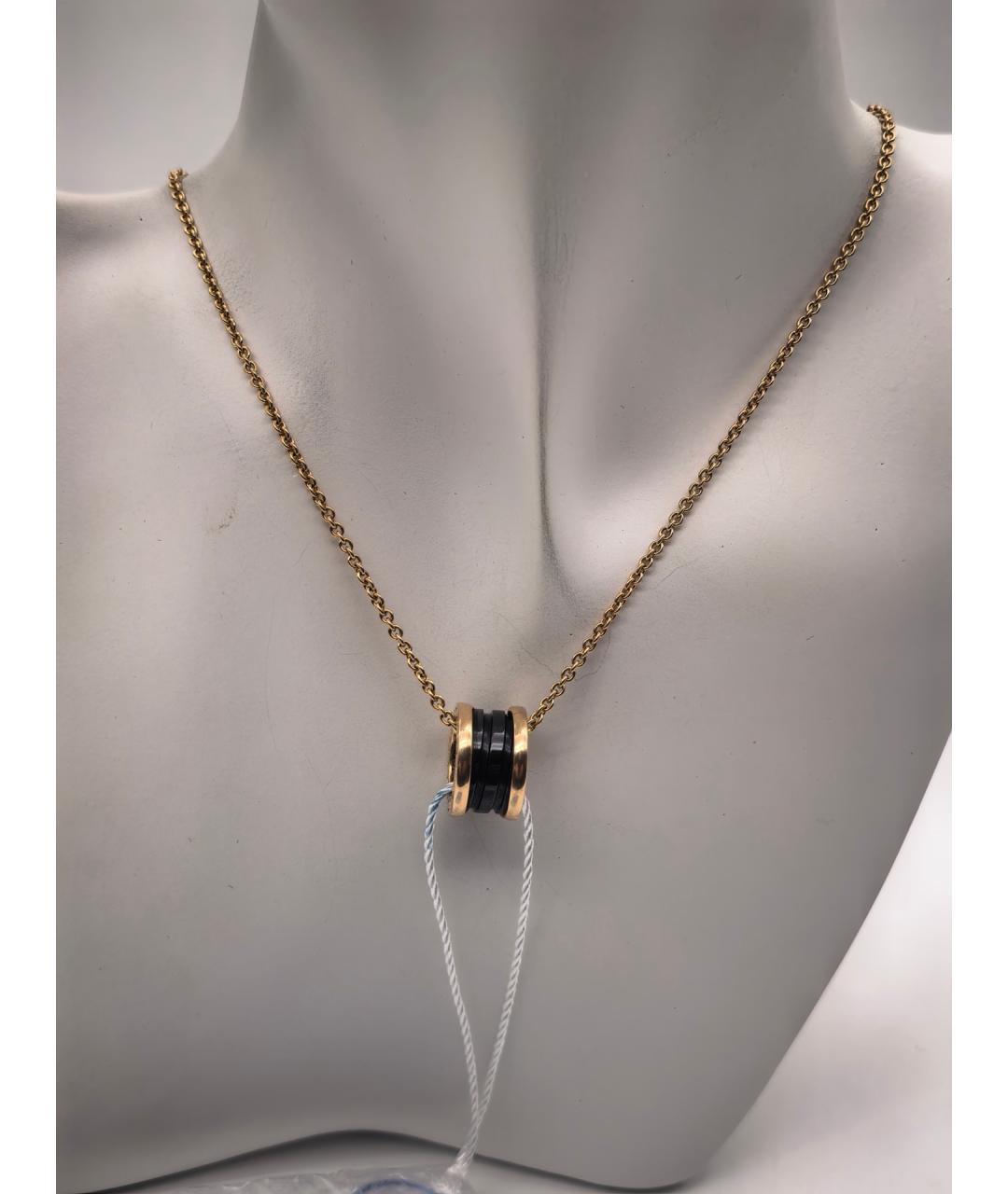 BVLGARI Золотая подвеска из розового золота, фото 3