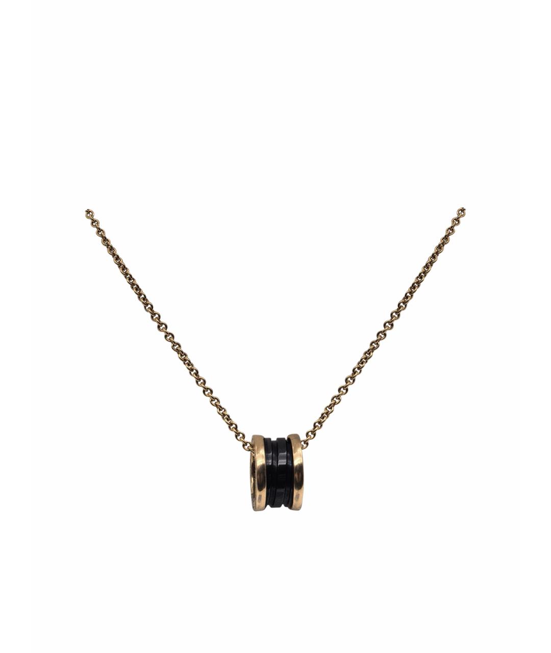 BVLGARI Золотая подвеска из розового золота, фото 1