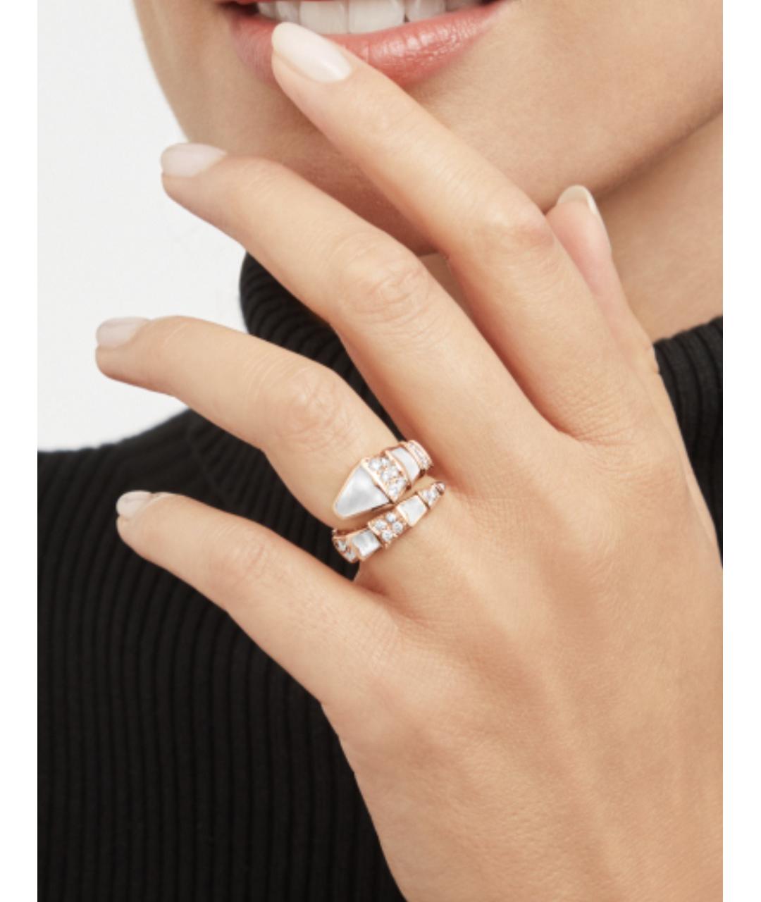 BVLGARI Золотое кольцо из розового золота, фото 8