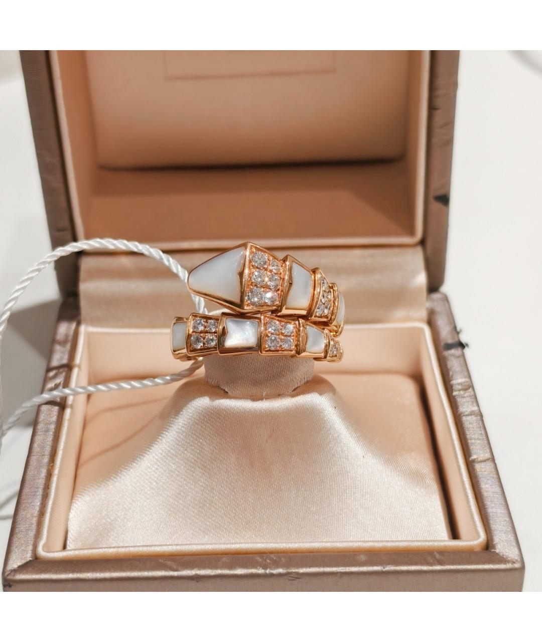 BVLGARI Золотое кольцо из розового золота, фото 7