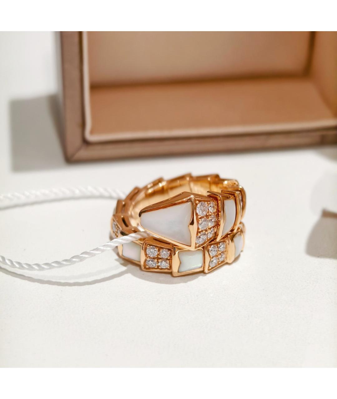 BVLGARI Золотое кольцо из розового золота, фото 9
